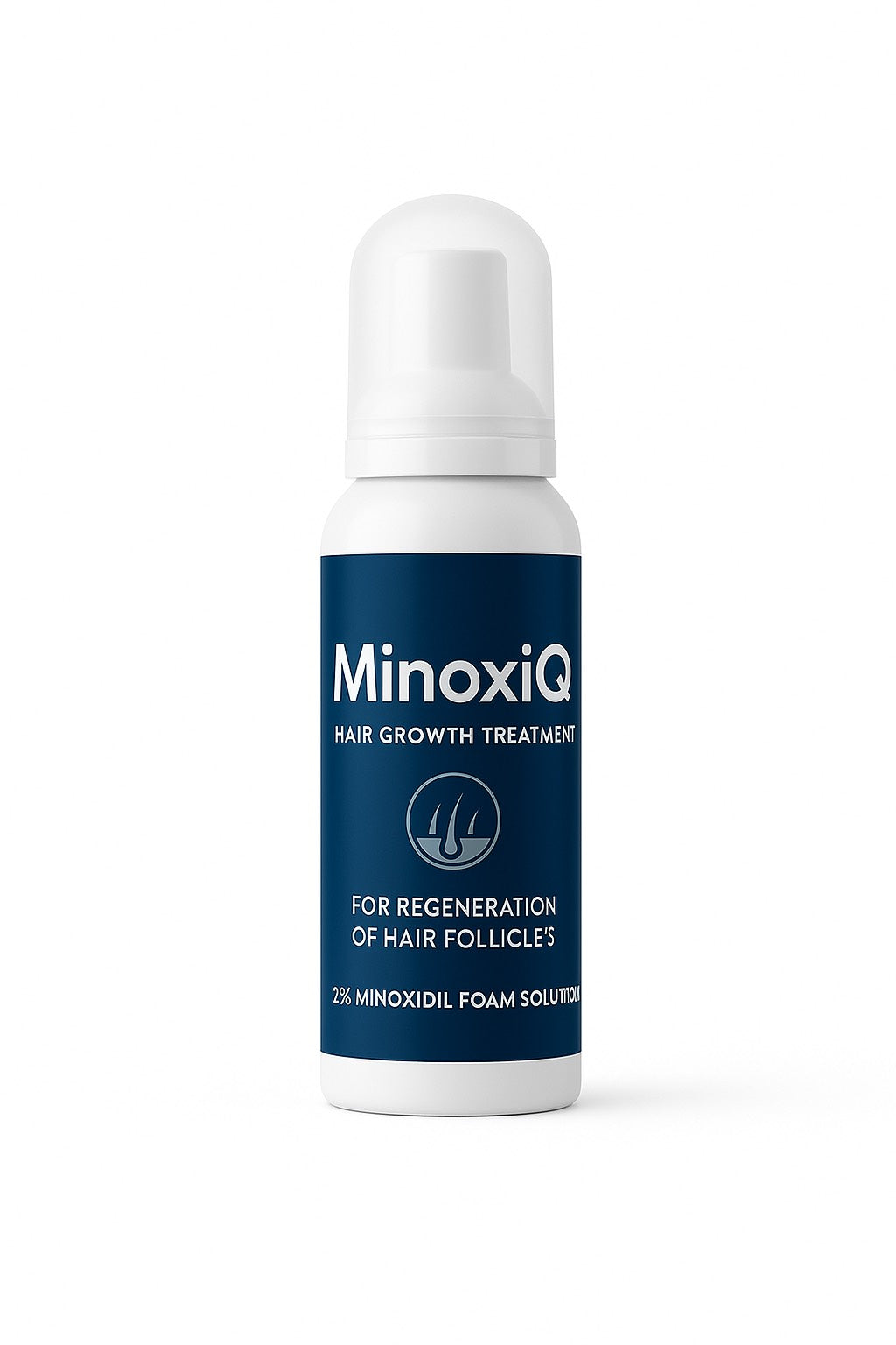 MinoxiQ 2% Foam Minoxidil (60 ml) – MinoxidilHQ