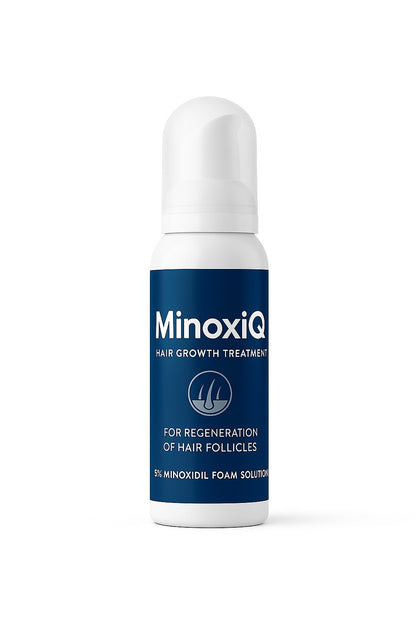 MinoxiQ 2% Foam Minoxidil (3 × 60 ml Pack) – MinoxidilHQ